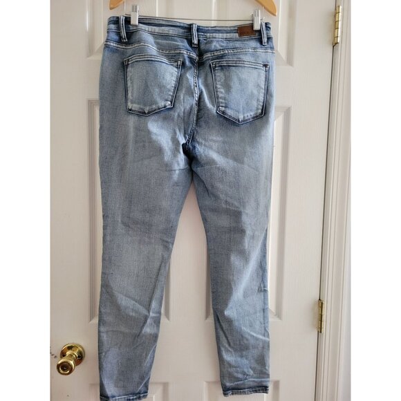 Judy Blue Los Angeles Skinny Fit Denim Blue Jeans size 15 - Picture 4 of 7